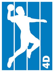 4D kék fehér 43x57